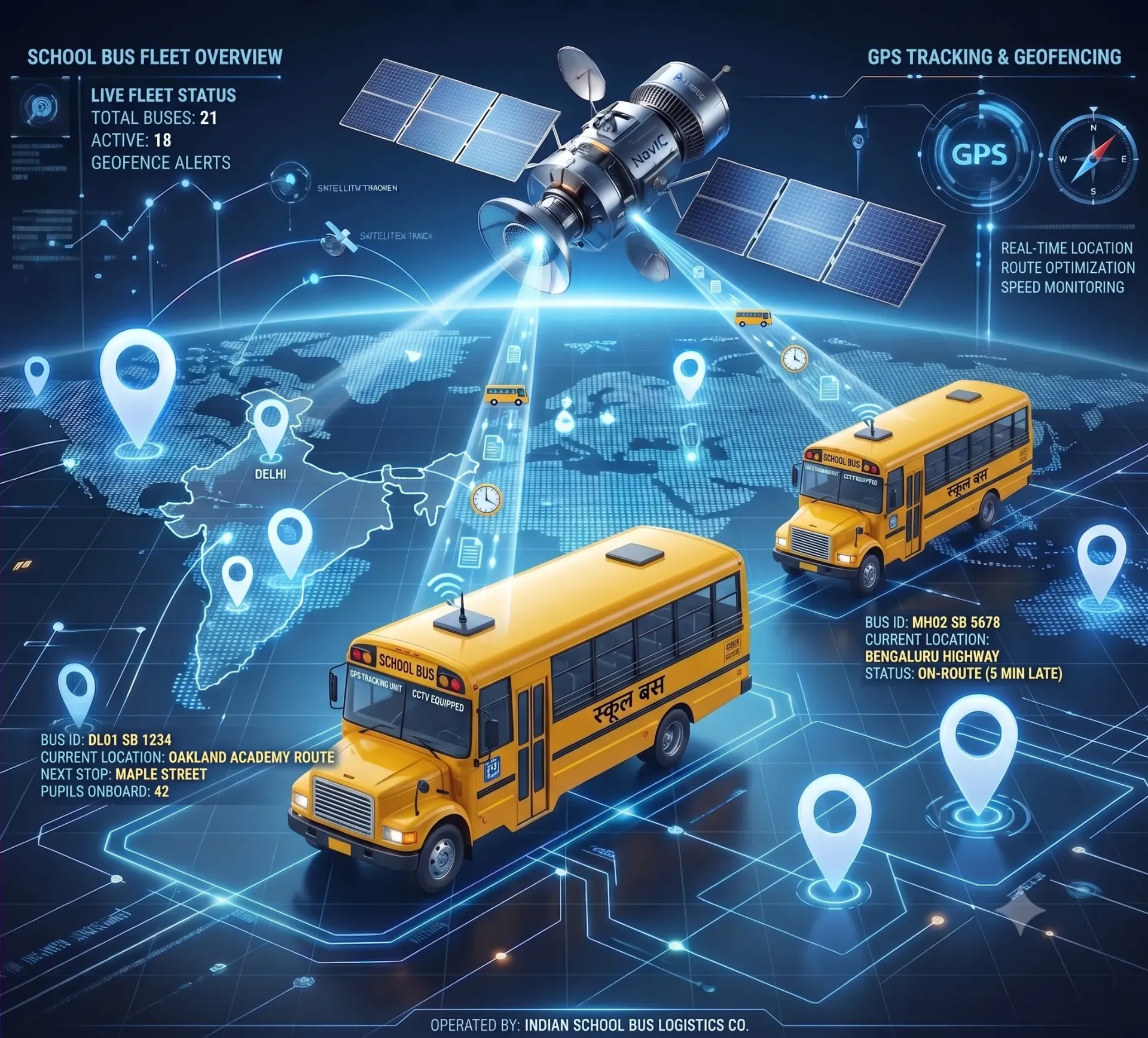School BUS GPS by TRACKING MONKEY GPS